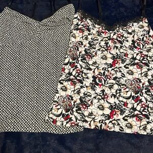 TWO White House Black Market cami’s